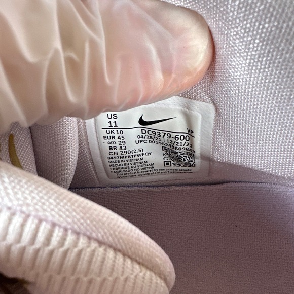 Nike KD 14 EP Aunt Pearl Pink White Gold Men's Shoes DC9379-600 Size 11 - Picture 6 of 8